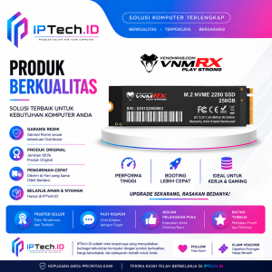 SSD NVMe VenomRX 256GB + Installasi