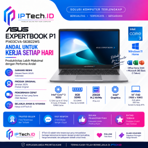 Asus ExpertBook P1 P1403CVA-S63822WS Intel Core 3 100U 8GB SSD 256GB 14″ FHD W11+OH2024