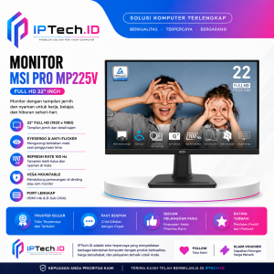 Monitor MSI PRO MP225V 22" FHD 100Hz HDMI VGA
